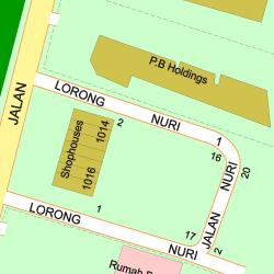 Map Of Jalan Chan Kee Hong