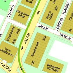 Map Of Cheang Ariff 50100