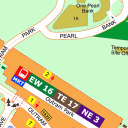 Outram Park Mrt Map Outram Park Mrt Station (Te17) (U/C, Top Q4 2022)