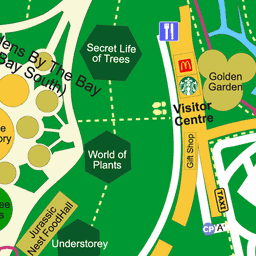 Car Park Gardens By The Bay Coach Bus Only