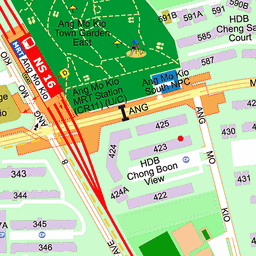 Ang Mo Kio Street Directory Location View Of 562 Ang Mo Kio Avenue 3, 560562