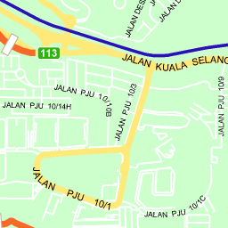 Kota Damansara Map Kota Damansara Malaysia