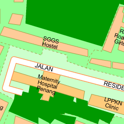 Map Of Lebuhraya Scott